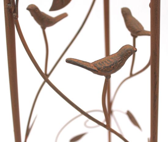 Preview: Rankhilfe Pyramide 082547 aus Metall S-95cm Kletterhilfe Rankgerüst Ranke