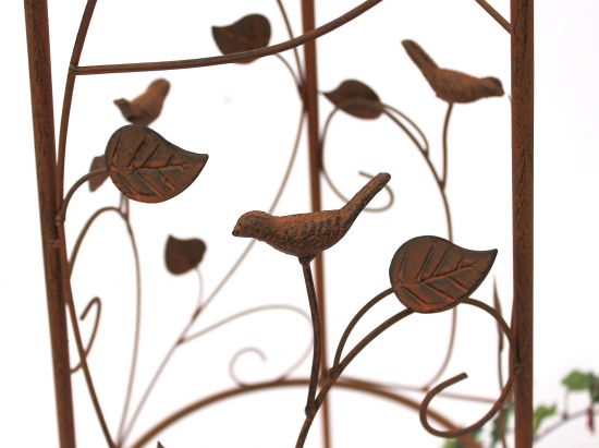 Rankhilfe Pyramide 082547 aus Metall M-118cm Kletterhilfe Rankgerüst Ranke