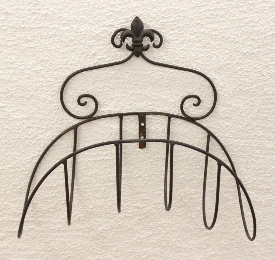 Preview: Schlauchhalter Spruzzi 074634 Wandschlauchhalter 38cm Gartenschlauchhalter Halter