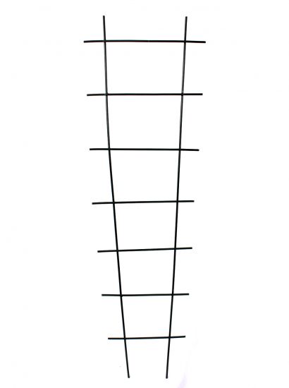 Preview: Rankhilfe Rankgitter Art.307 Kletterhilfe aus Metall 65cm Grün Steckzaun Zaun