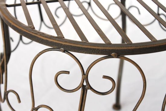 Preview: Blumenhocker 140129 XL Blumenständer 35cm Pflanzenständer Hocker Beistelltisch Tisch