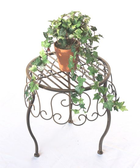 Preview: Blumenhocker 140129 XL Blumenständer 35cm Pflanzenständer Hocker Beistelltisch Tisch