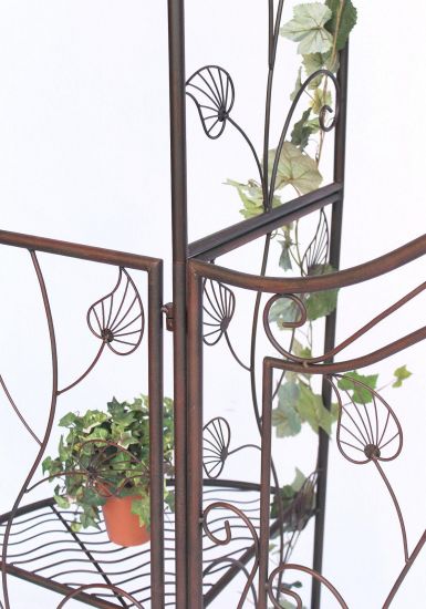 DanDiBo rose arch with metal gate 101759 garden gate 236x186 cm wrought iron trellis