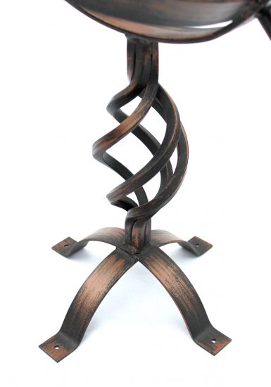 Preview: DanDiBo Sonnenuhr Garten Groß Metall Patina Schmiedeeisen Deko Wetterfest 70 cm Gartenuhr Uhr Deko