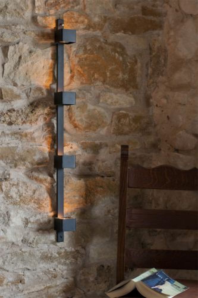 Wandteelichthalter Four 93005 Wandkerzenhalter Metall 92cm Teelichthalter Kerzenhalter