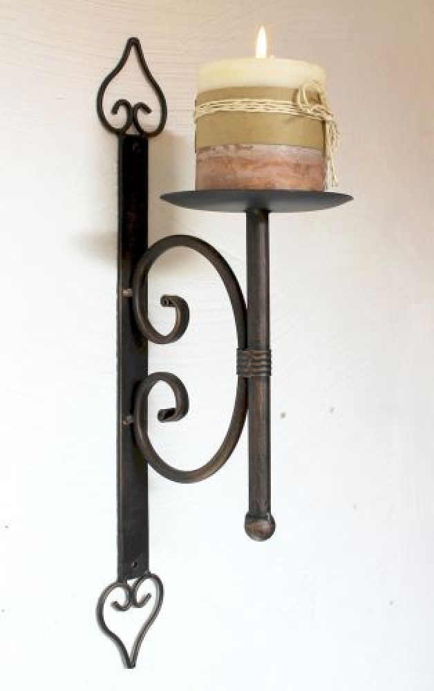 Candelabra 12110 Candle holder made from metal Sconce 41cm Candlestick