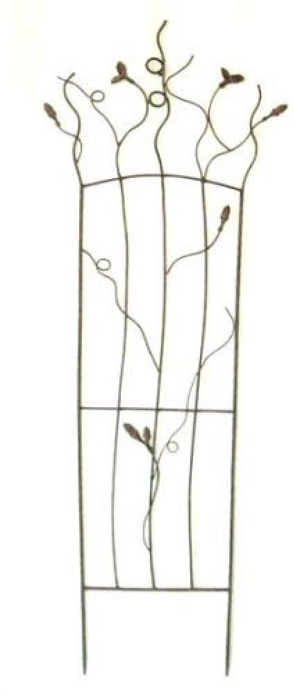 Rankhilfe JD2-12024 Rankgitter aus Metall 136 cm Kletterhilfe Zaun