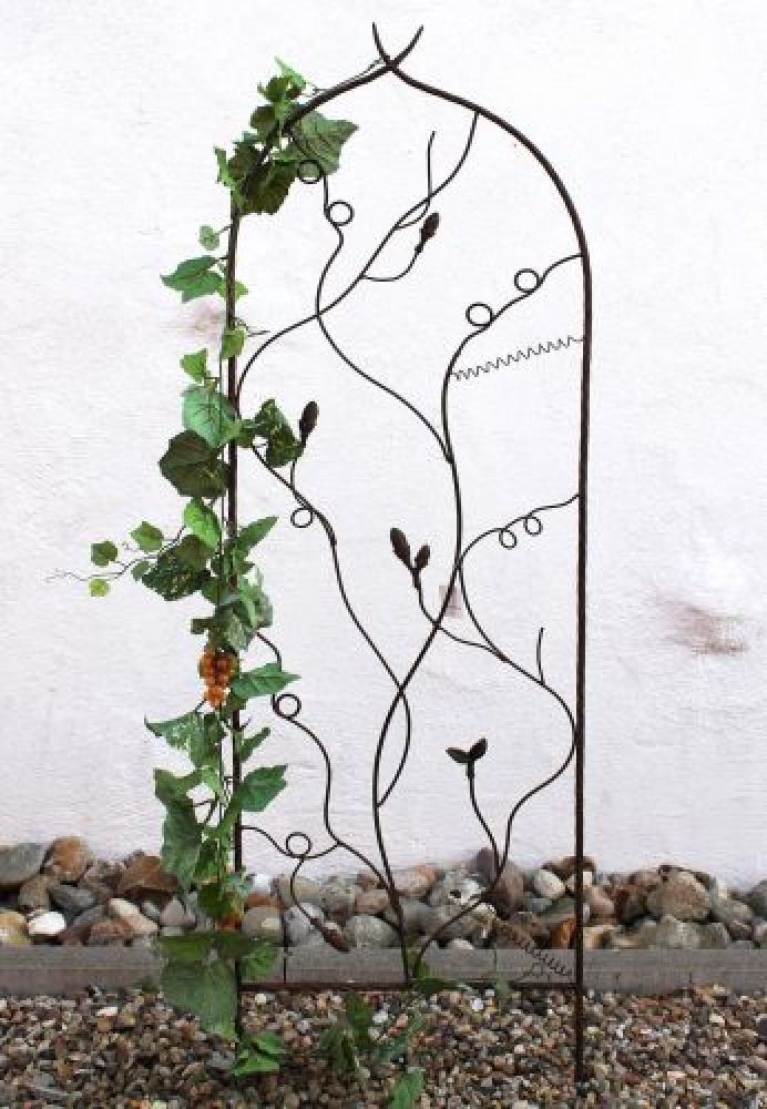 Rankhilfe JD2-12025 Rankgitter aus Metall 147 cm Kletterhilfe Zaun