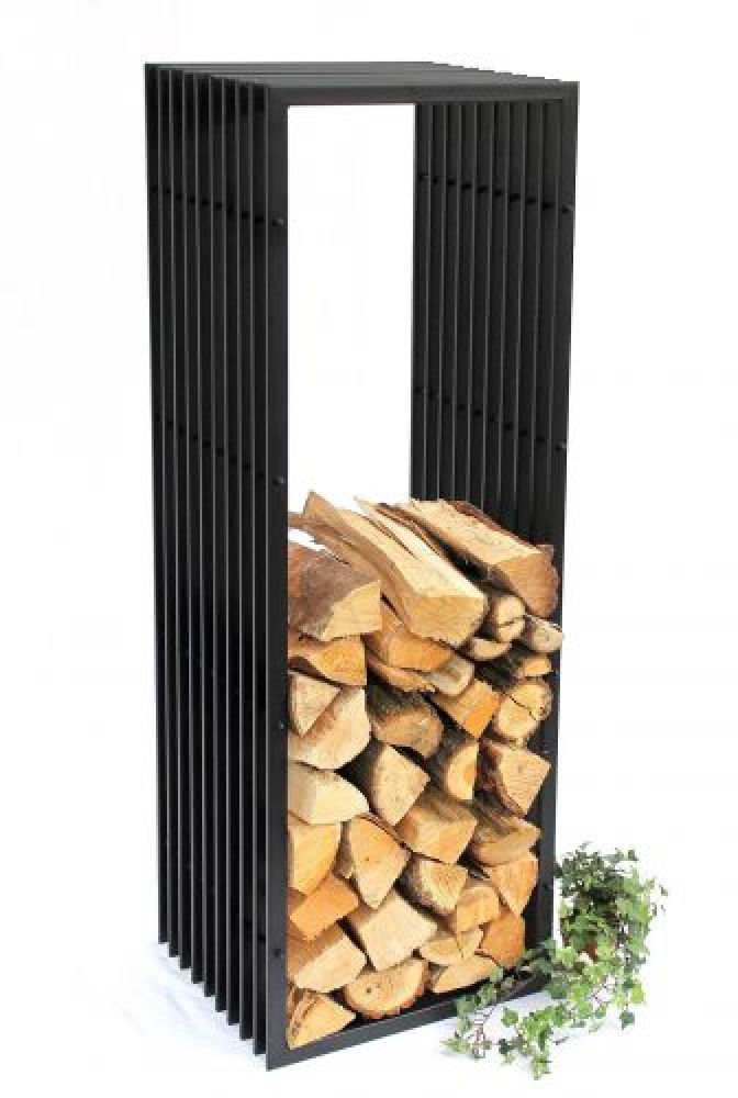 Kaminholzregal D-Stil 150cm Kaminholzständer Holzkorb Kaminholzhalter Holzregal