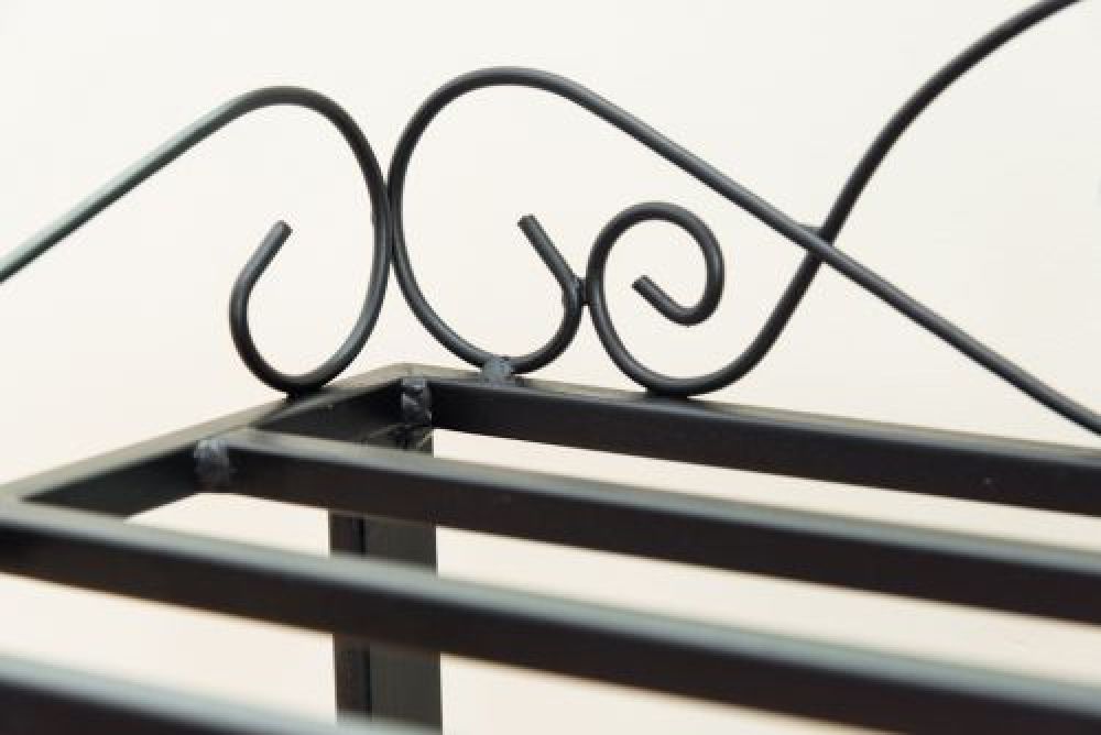 Schuhregal Mi-3 Regal 92cm Schuhschrank 21235 Schuhablage Metall Schmiedeeisen