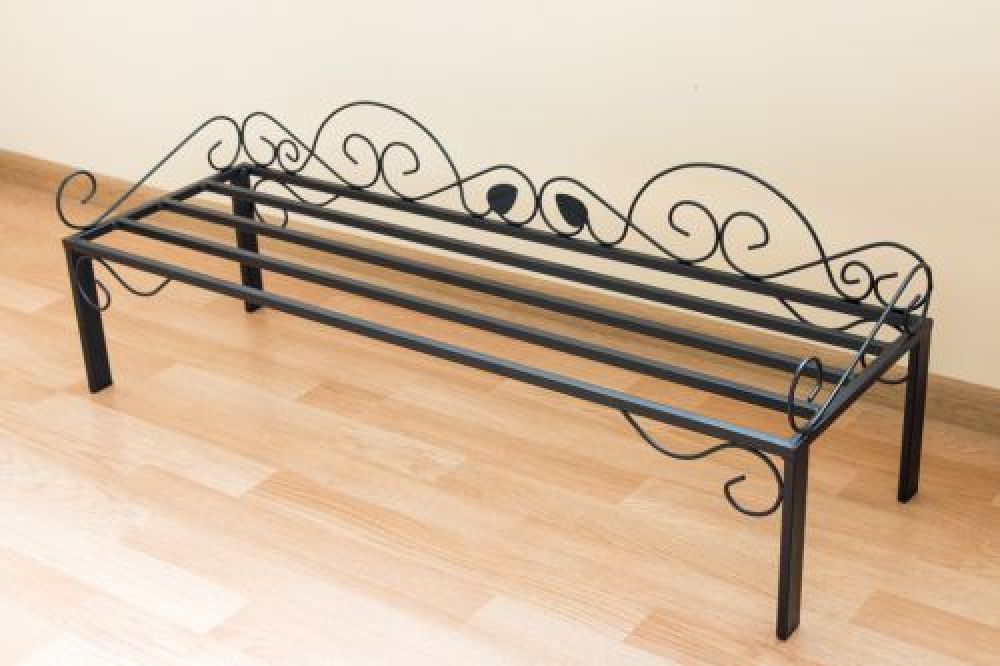 Schuhregal Mi-1 Regal 92cm Schuhschrank 21237 Schuhablage Metall Schmiedeeisen