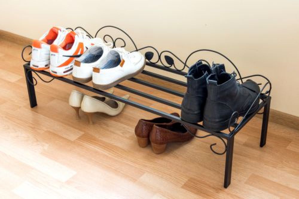 Schuhregal Mi-1 Regal 92cm Schuhschrank 21237 Schuhablage Metall Schmiedeeisen