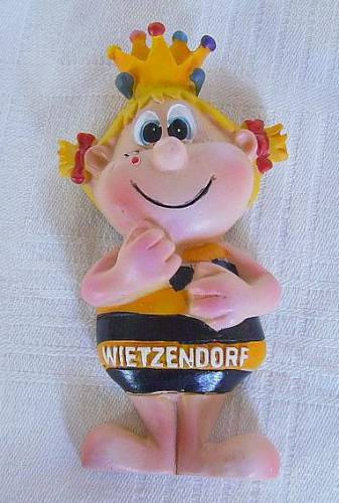 Biene Wietzendorf Maskottchen Magnetfigur Figur 4 Stk.