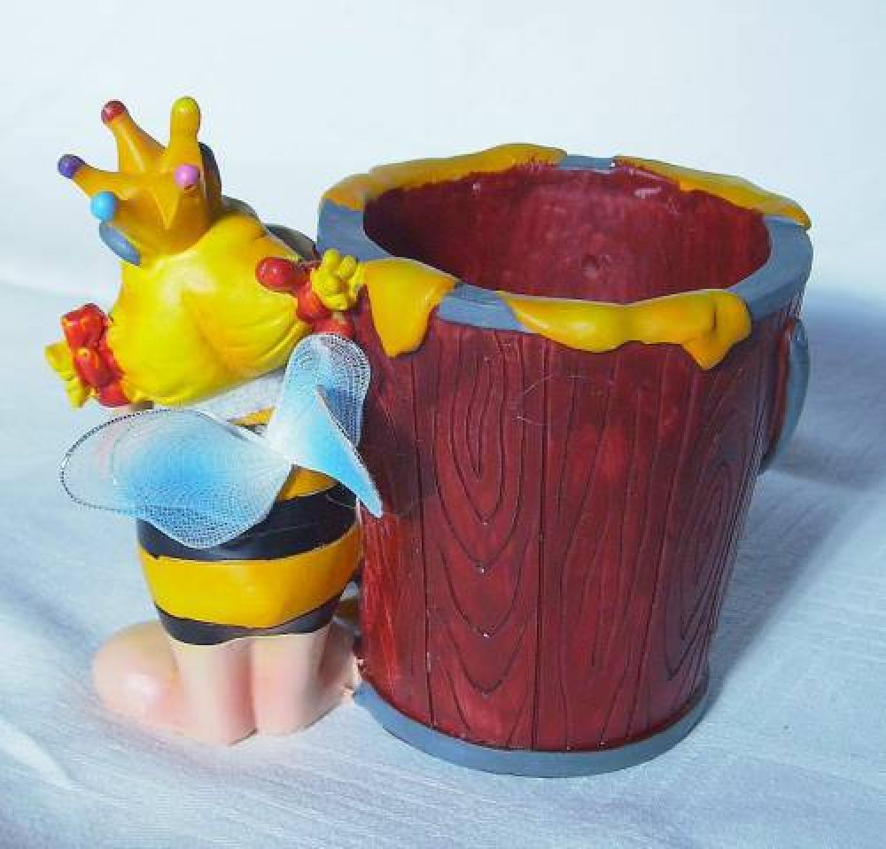 Bee Wietzendorf mascot mug vase souvenir no.2