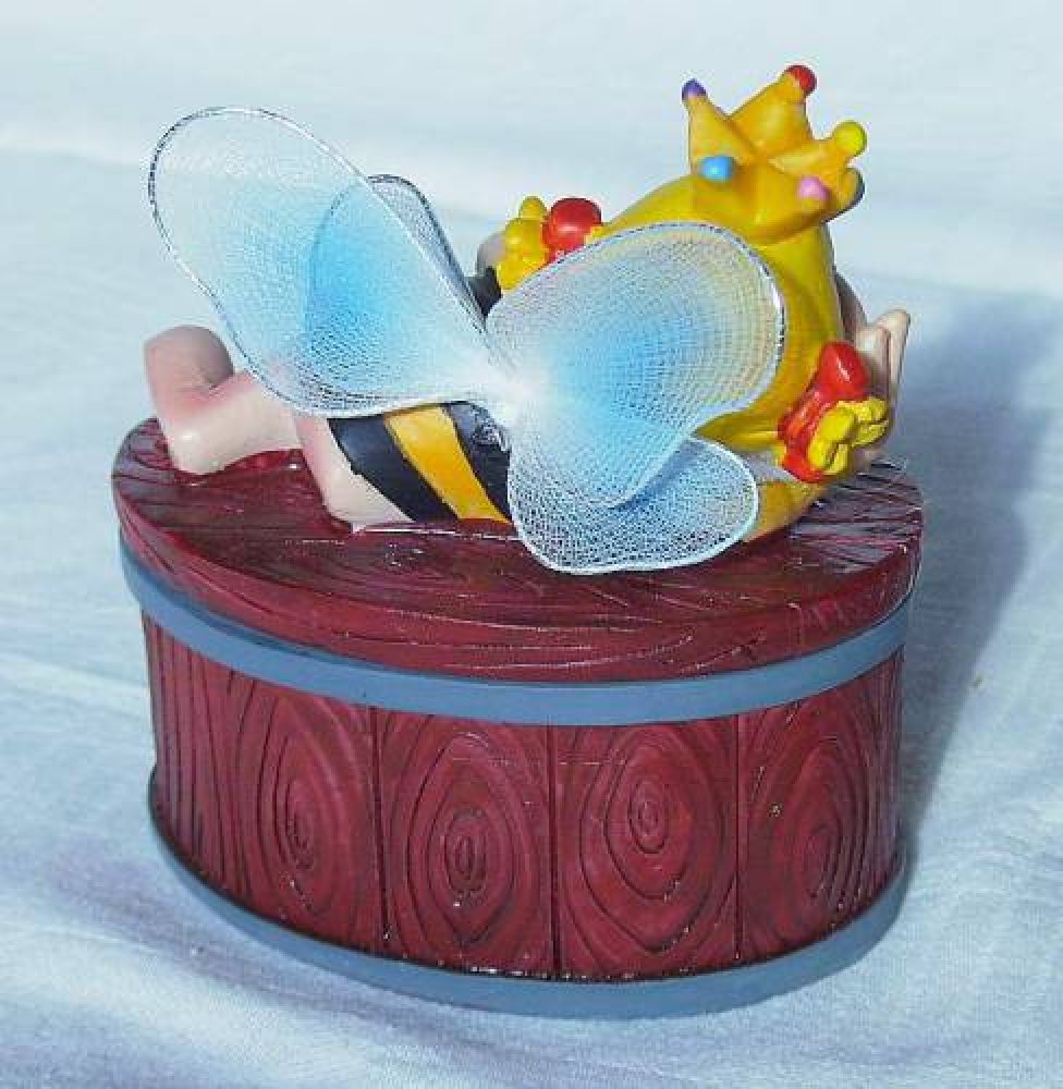 Biene Wietzendorf Truhe Kästchen Schachtel Oval Nr.2