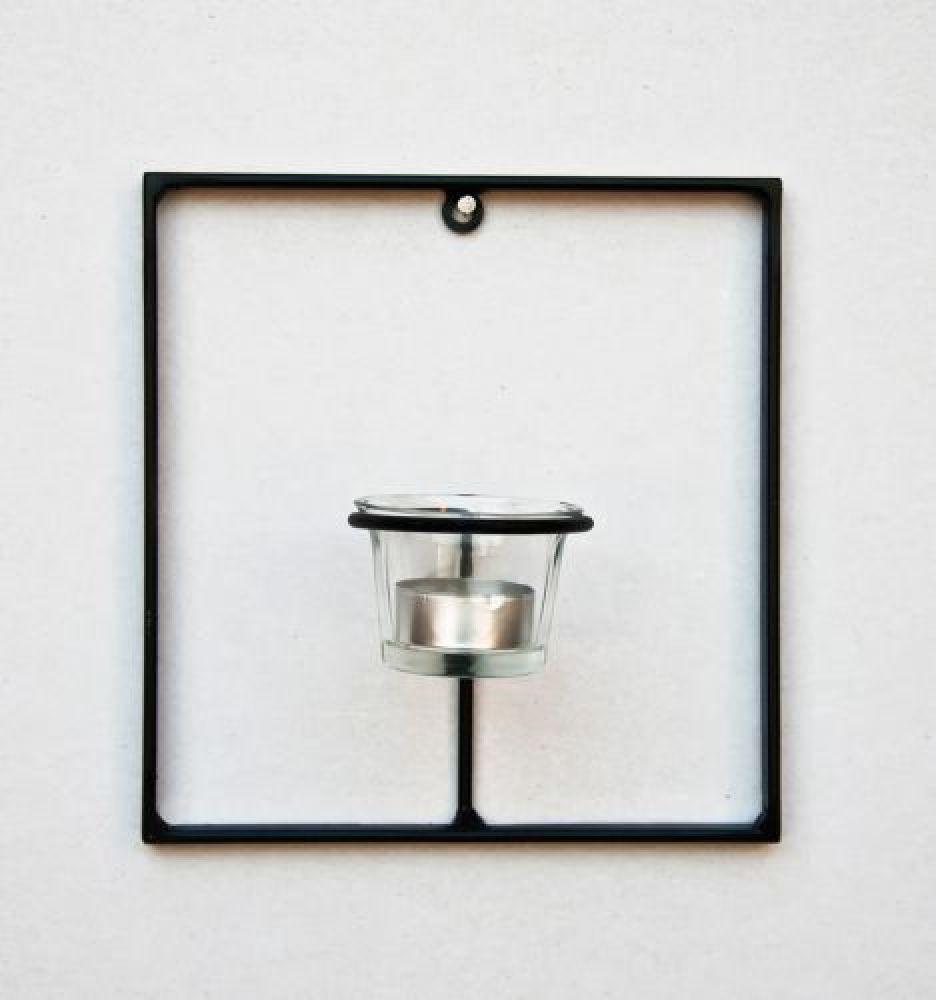 Wandteelichthalter Carre 3-tlg. Wandkerzenhalter Metall Teelichthalter Teelicht