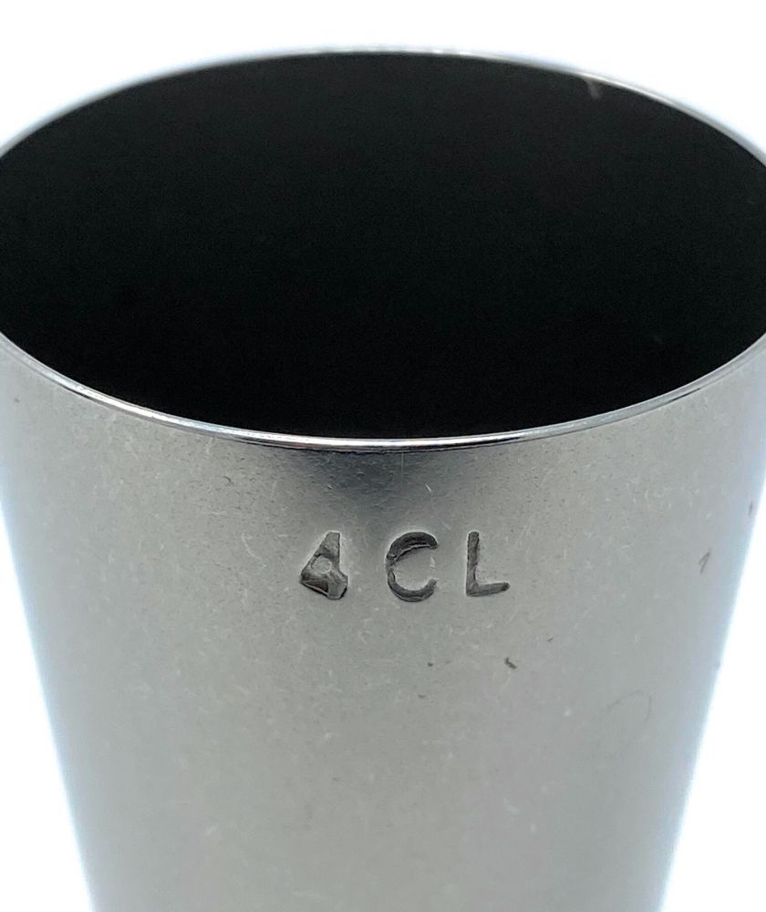 Jigger 2cl 4cl double measuring cup 971 measuring cup cocktail 20 ml 40 ml stainless steel bar measure doser alcohol certificate bar