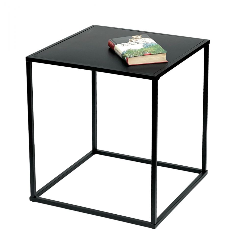DanDiBo Coffee Table Black Metal S Side Table Living Room 96252 Table Side Table 42 cm Sofa Table Kitchen Table Modern