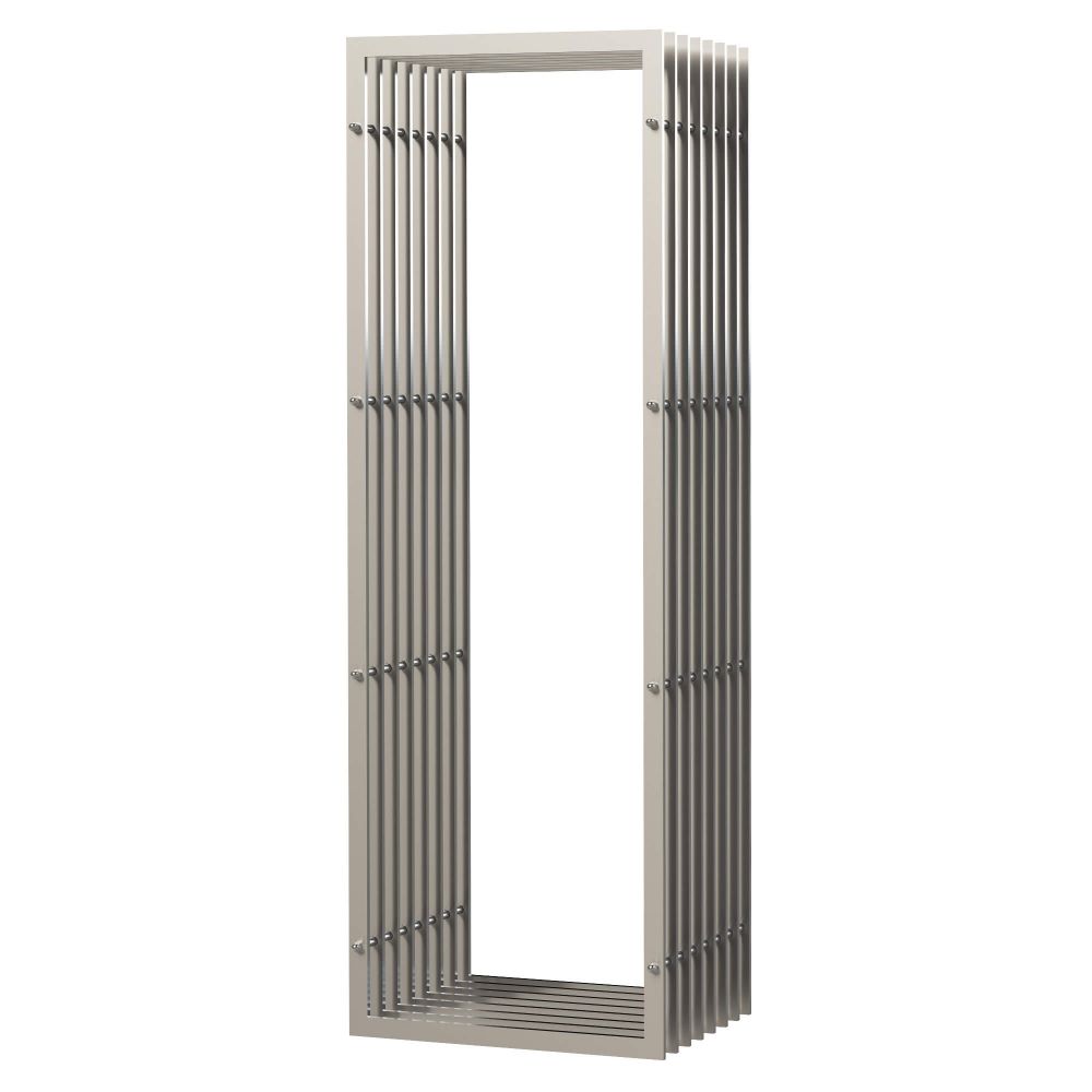 DanDiBo firewood rack indoor metal stainless steel firewood rack 96429 150 cm wood basket firewood holder wood rack