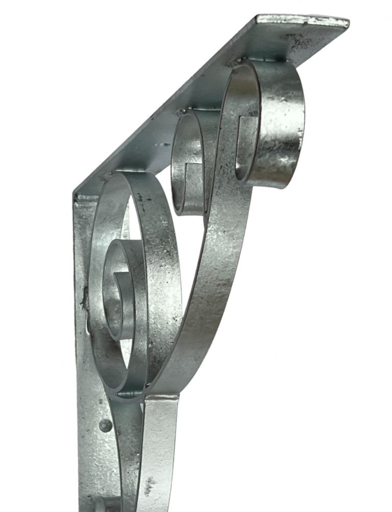 DanDiBo bracket 50x50 cm head hinges wrought iron 96420 metal hot-dip galvanised angle connector angle bracket wall bracket shelf bracket