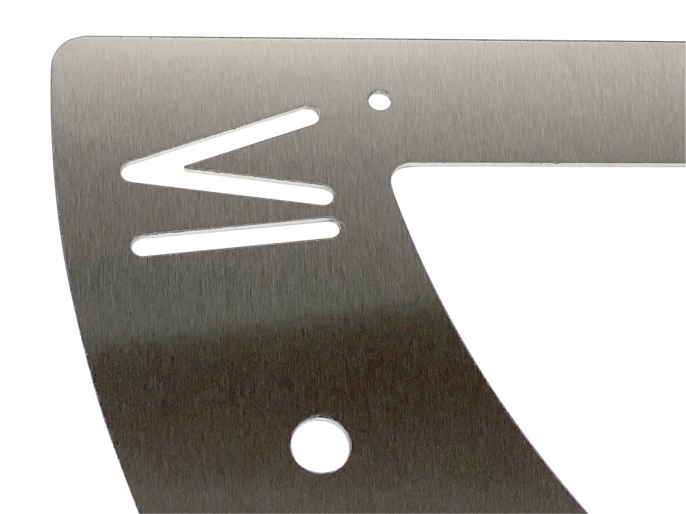 DanDiBo Sonnenuhr Edelstahl für die Wand 70 cm Rostfrei 96206 Ausrichtbar Wetterfest Gartenuhr Modern Metall