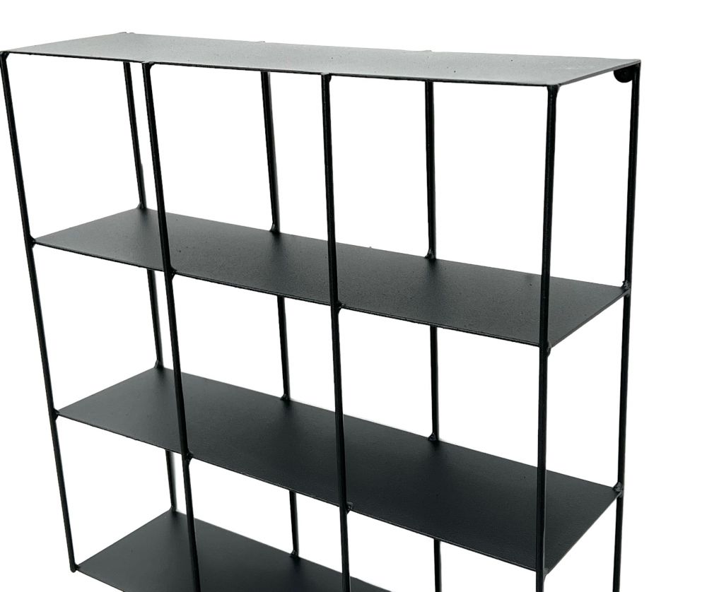 DanDiBo Toilettenpapierhalter Schwarz Metall TicTacToe 96418 Klopapierhalter Wand WC Ersatzrollenhalter Wandmontage Papierhalter Rollenhalter