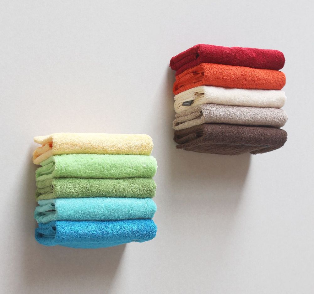 DanDiBo Wall towel rail Wall towel rack for wall mounting Set of 2 20 cm 93821 Invisible Floating wall towel rail Metal Black Modern Design