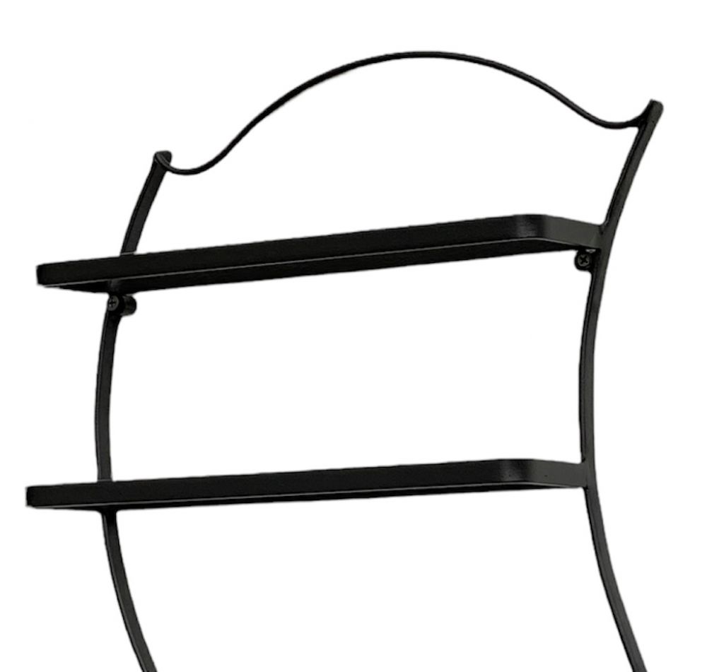 DanDiBo Weinregal Metall Schwarz Wand erweiterbar für 5 Flaschen Lento Flaschenregal 96269 Flaschenständer Weinflaschenhalter Flaschenhalter