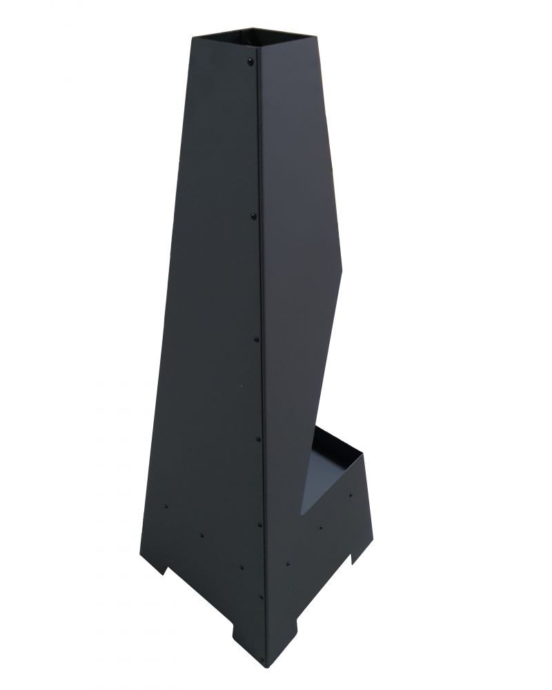 Gartenofen Faiko 4 Terrassenofen 120 cm Kamin Holzofen 25429 Feuersäule Gartenkamin modern hitzebeständig