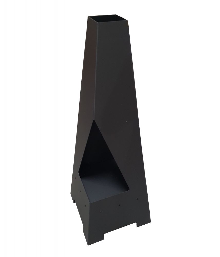 Gartenofen Faiko 4 Terrassenofen 120 cm Kamin Holzofen 25429 Feuersäule Gartenkamin modern hitzebeständig