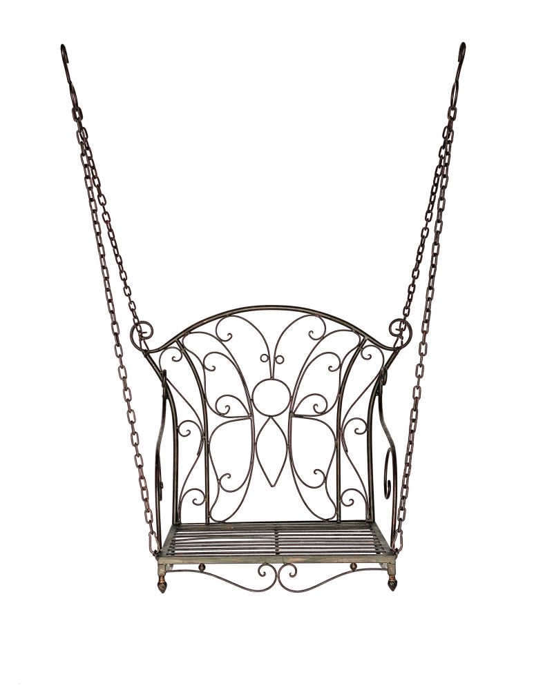 Hängesessel Metall Garten 18811 Hängestuhl Hängeschaukel Schaukel Hängebank Gartenschaukel Hollywoodschaukel