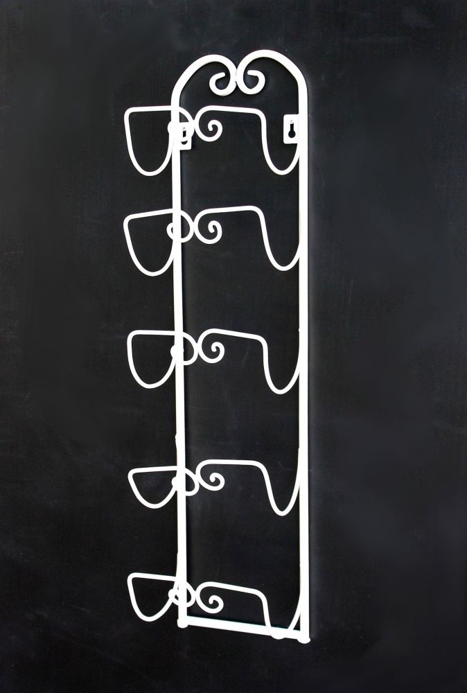 DanDiBo Handtuchhalter Wand Handtuchregal 081220 Wandmontage Antik Weiß Vintage Wandhandtuchhalter Bad Badezimmer