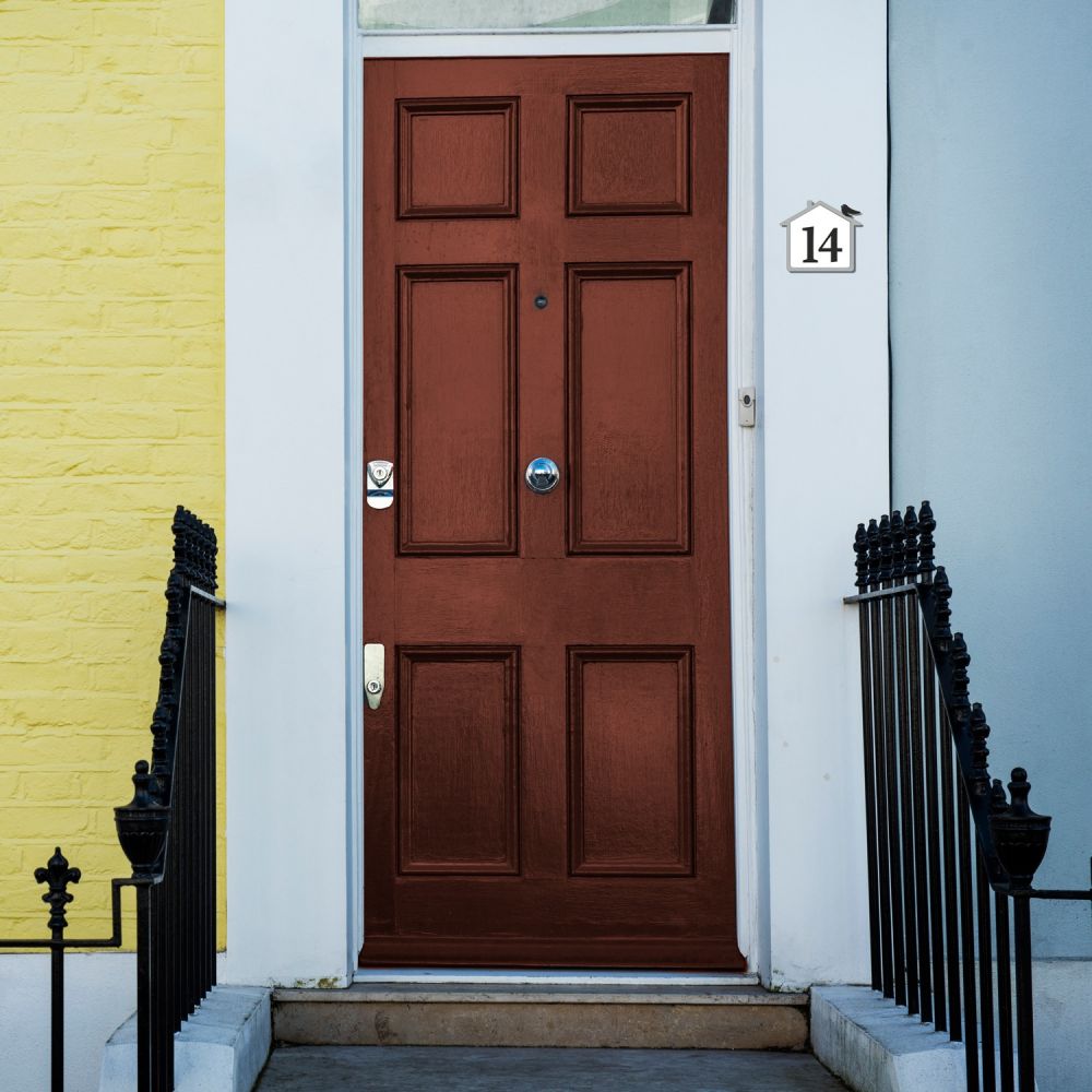 DanDiBo house number sign house number sign L sticker room number for house hotel door door number self-adhesive UV resistant