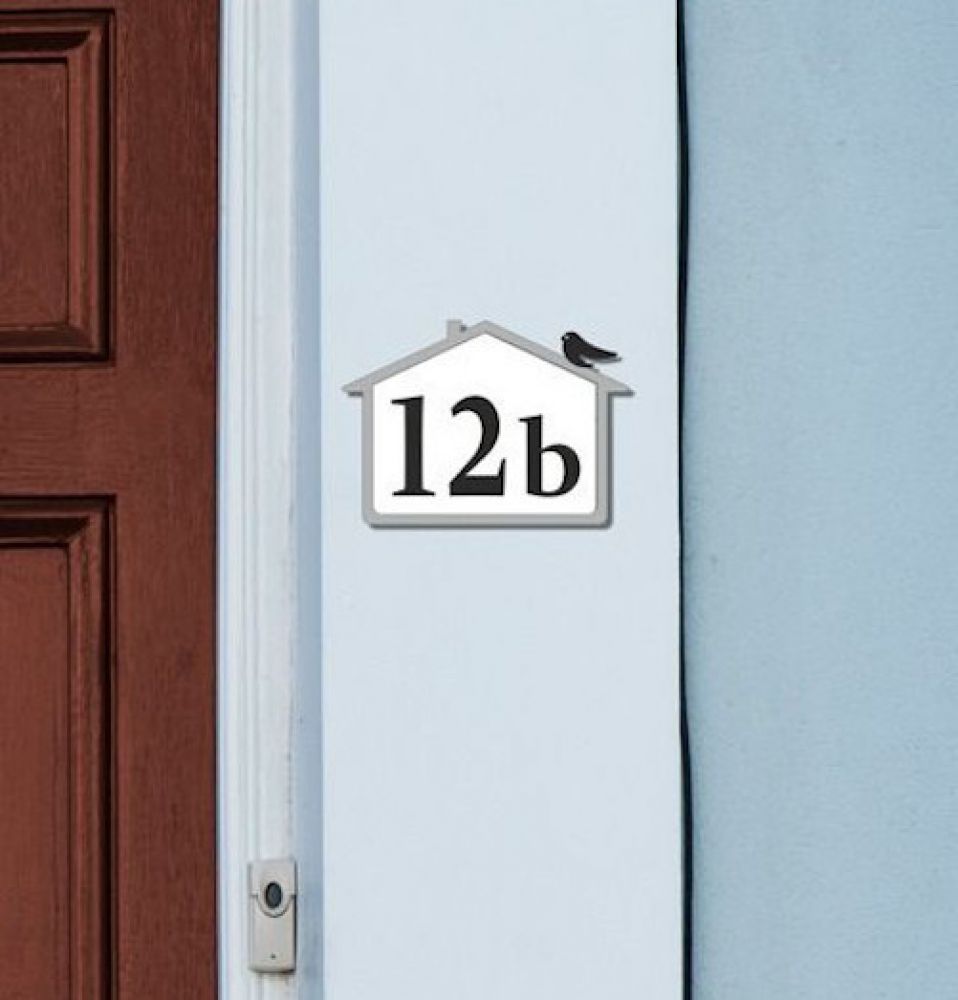 DanDiBo house number sign house number sign M sticker room number for house hotel door door number self-adhesive UV resistant