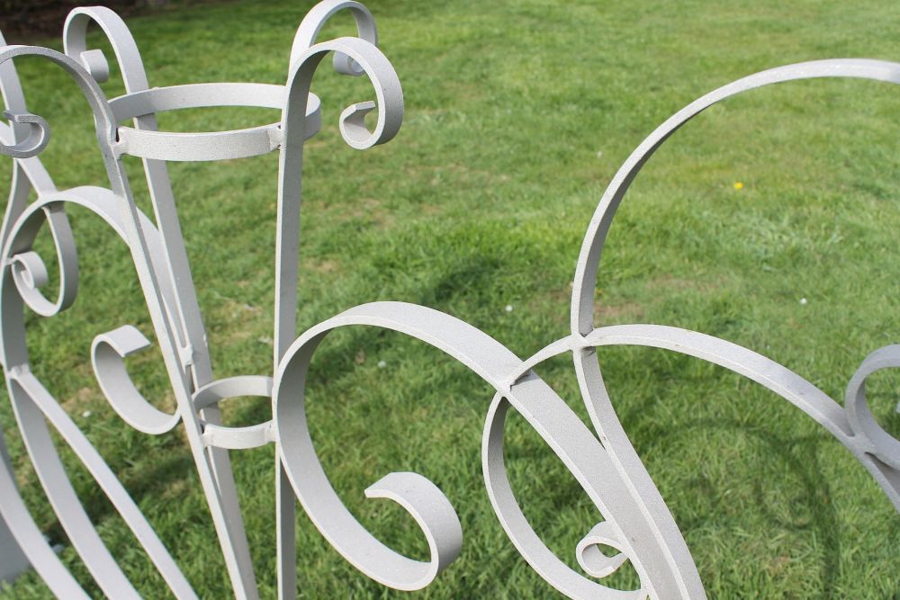 Zaunelement Alu Gartenzaun 102 cm Zaunelemente aus Aluminium Zaun Aluzaun