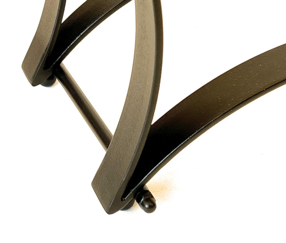 DanDiBo Kaminholzregal Innen Metall Schwarz Kaminholzständer Herz 96322 Holzkorb Kaminholzhalter Feuerholzregal Holzregal