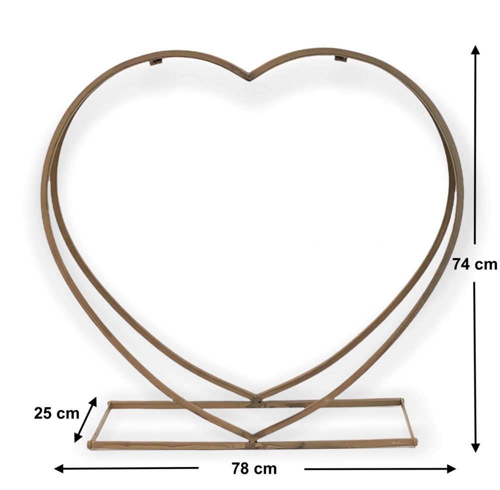 Kaminholzregal Innen Metall Herz Kaminholzständer 2013221 XL 78 cm Holzkorb Kaminholzhalter Holzregal Feuerholzhalter Deko