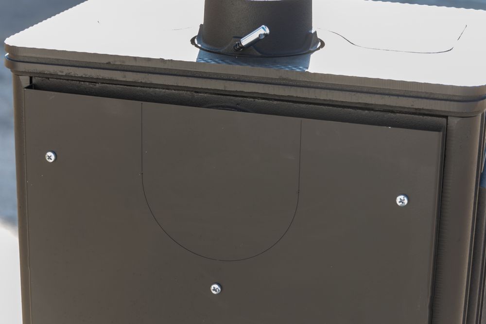 Kaminofen Gusseisen Herdplatte Kochfeld Ofen Antik Holz Guca Lava Holzofen Klein 12,5 kW Kamin Gusseisenofen Dauerbrandofen Werkstattofen Hüttenofen Heizofen