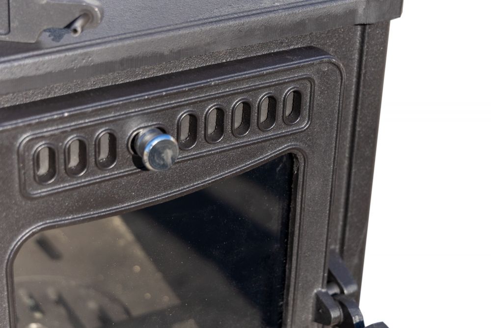 Kaminofen Gusseisen Ofen Antik Holz Guca Iskra Holzofen Klein 6 kW Kamin Gusseisenofen Dauerbrandofen Werkstattofen Hüttenofen Heizofen