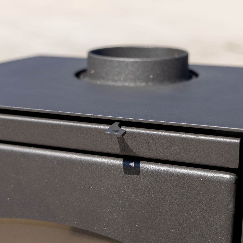 EEK A wood-burning stove Wood-burning stove 6.4 kW fireplace Polar wood-burning stove Workshop stove Swedish stove Cottage stove Heating stove