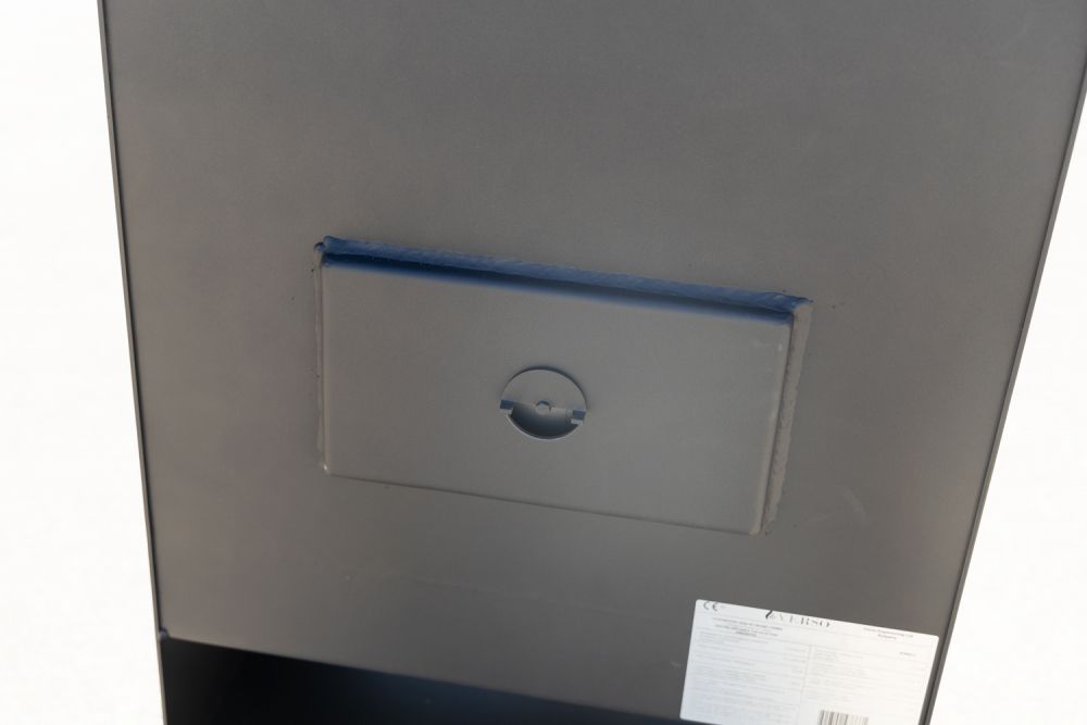 Kaminofen mit Backfach Verso F Holzofen 9 kW Kamin Ofen Holz Mehrfachbelegung Heizofen Holzofen