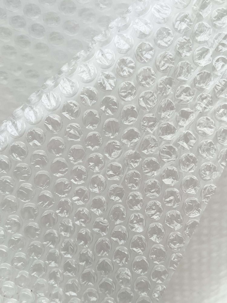 Luftpolsterfolie 50 cm x 100 m 60 my Stark Polsterfolie Umzugsfolie Knallfolie Noppenfolie