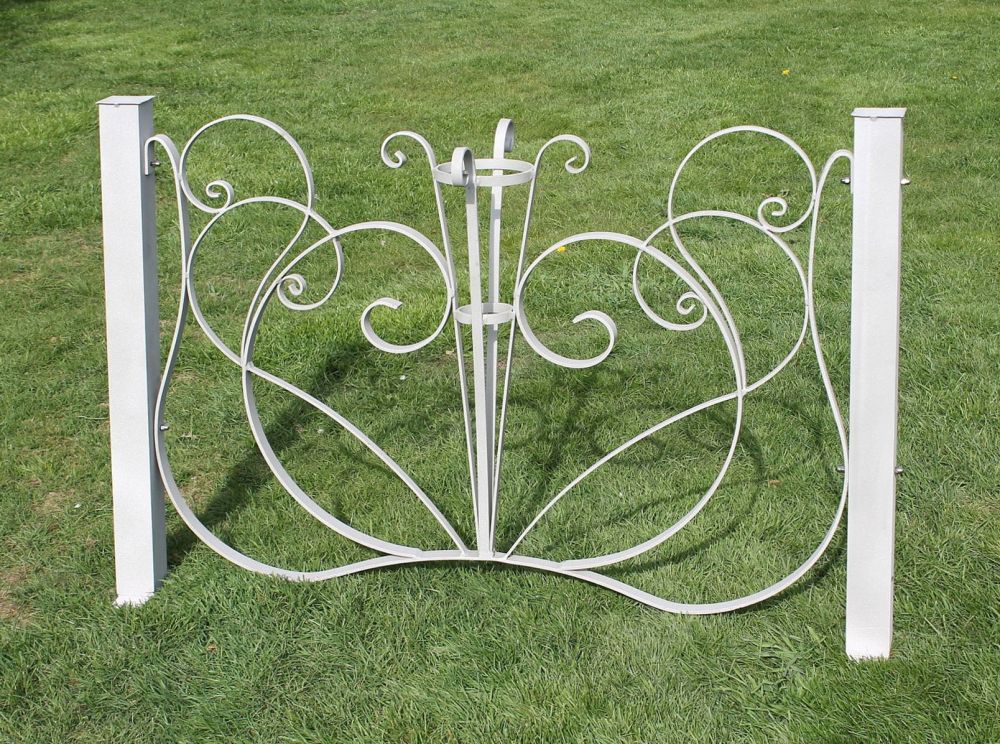 Aluminium posts garden fence 80 cm fence elements aluminium fence aluminium posts