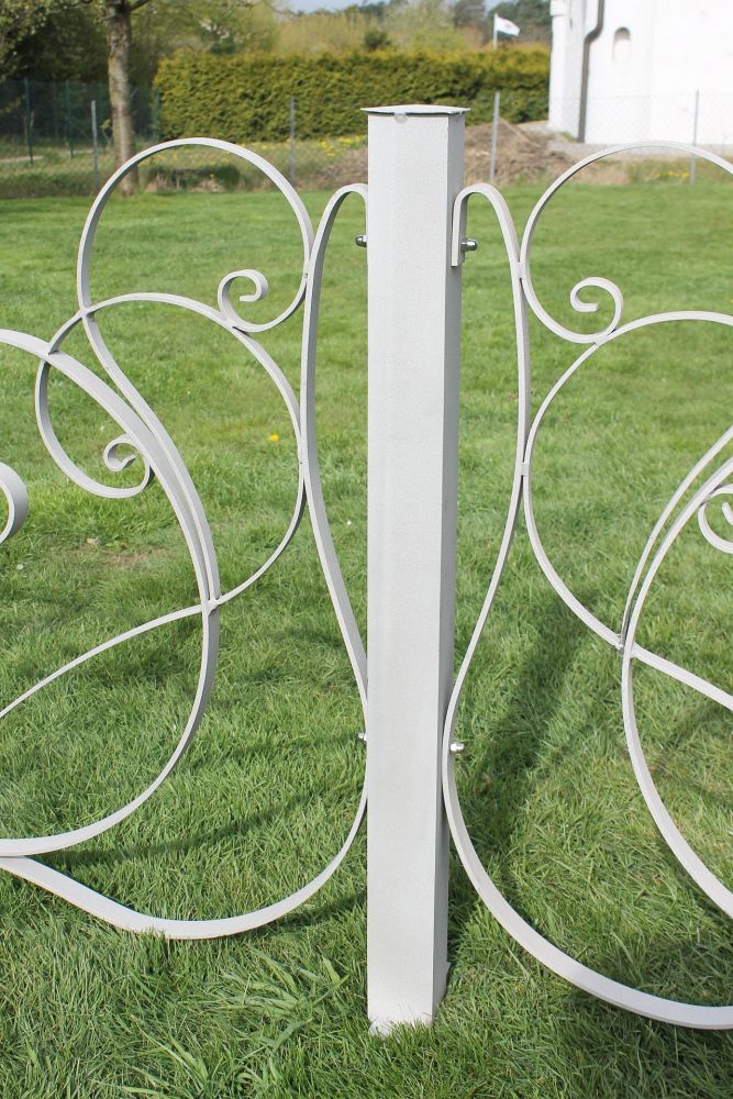 Aluminium posts garden fence 80 cm fence elements aluminium fence aluminium posts
