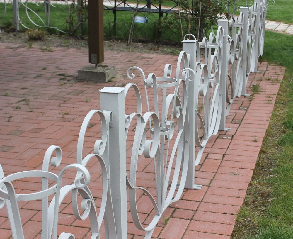 Aluminium posts garden fence 80 cm fence elements aluminium fence aluminium posts