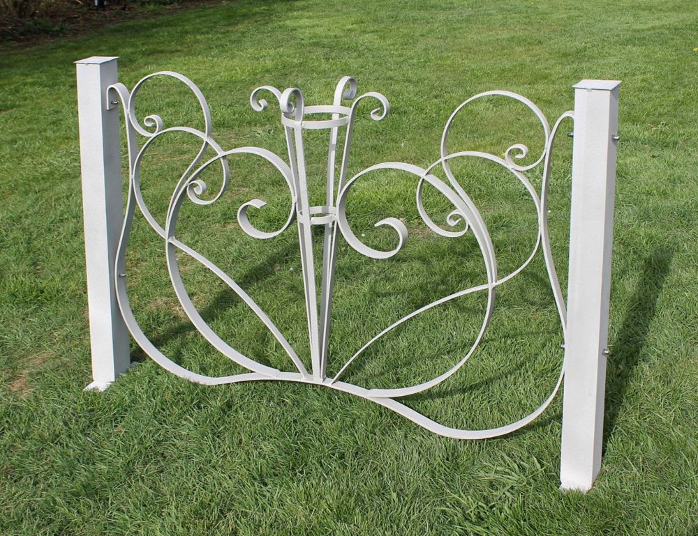 Zaunelement Alu Gartenzaun 102 cm Zaunelemente aus Aluminium Zaun Aluzaun