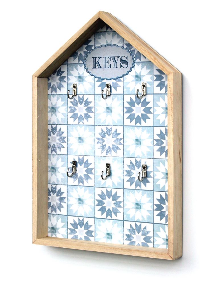 Schlüsselkasten Weiß Holz Keys 32594 Schlüsselbox Schlüsselschrank Landhaus Vintage Shabby Chic