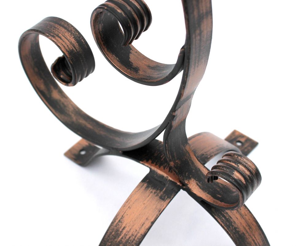 Wrought iron sundial Phoenix Weatherproof 65 cm garden clock metal Phoenix clock