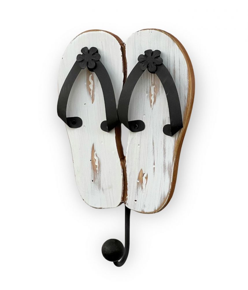 Wall coat rack sandals wood metal white towel rail MR82 coat hooks coat rack wall towel hooks vintage single