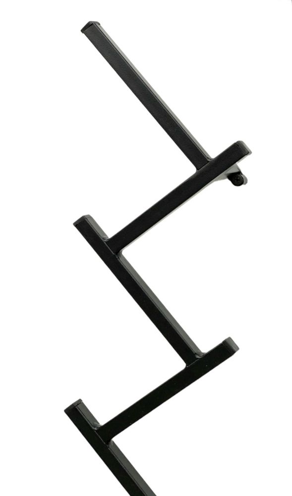DanDiBo wall coat rack with 10 hooks coat hooks 96281 coat rack black 80 cm coat hooks wall shelf hooks